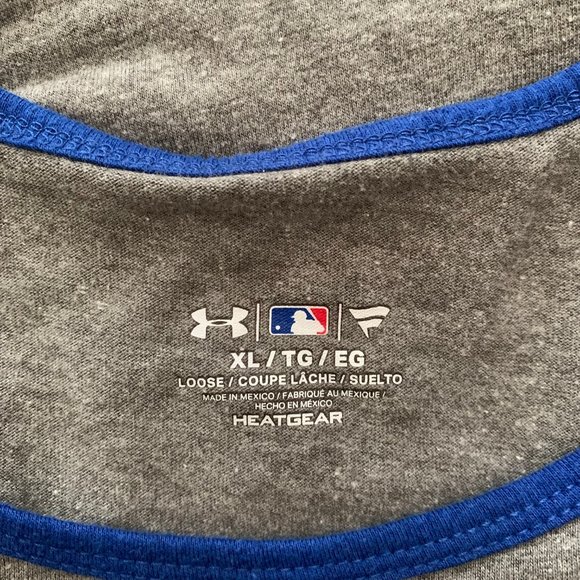 MLB Under Armour Toronto Blue Jays baseball Sleeve T-Shirt. Women's XL. - Picture 5 of 8